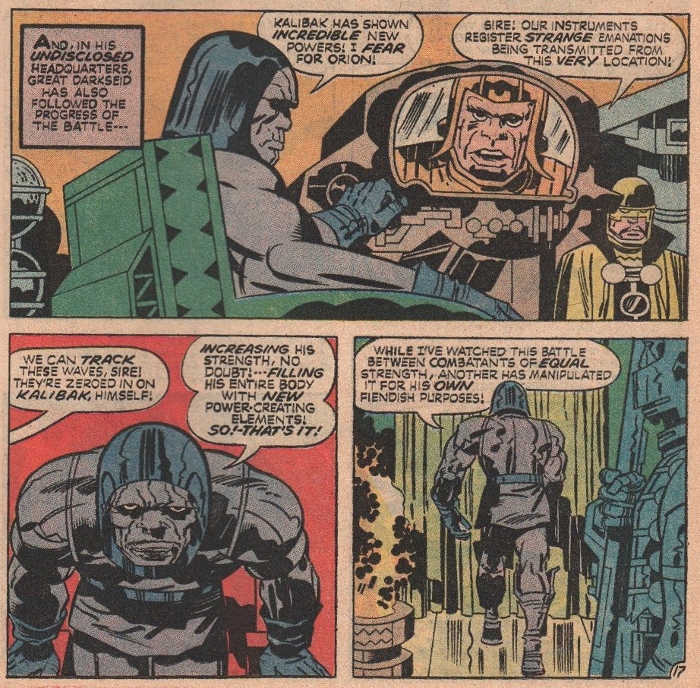 Darkseid learns